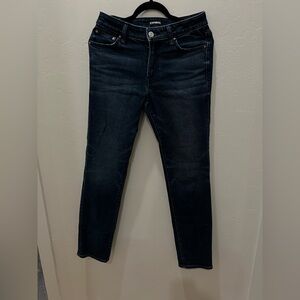 Express Men’s Blue Jeans Slim Straighg